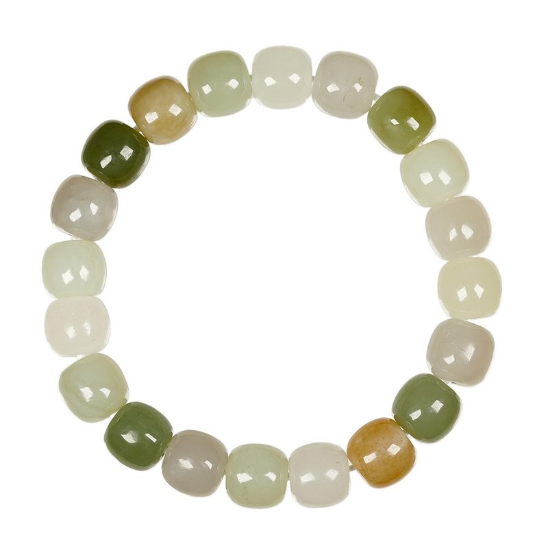 【正佳珠宝】和田玉 高品多宝和田玉 29g 和田玉手珠 - 手链/手环 - 半宝石 多色