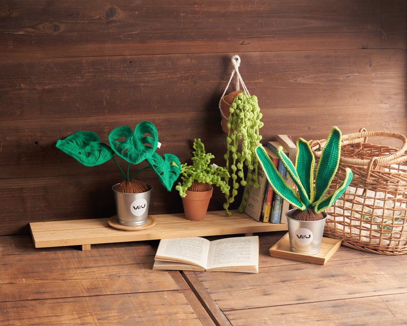 植栽系列 /有基础者可/台北迪化街 - 编织/羊毛毡/布艺 - 羊毛 