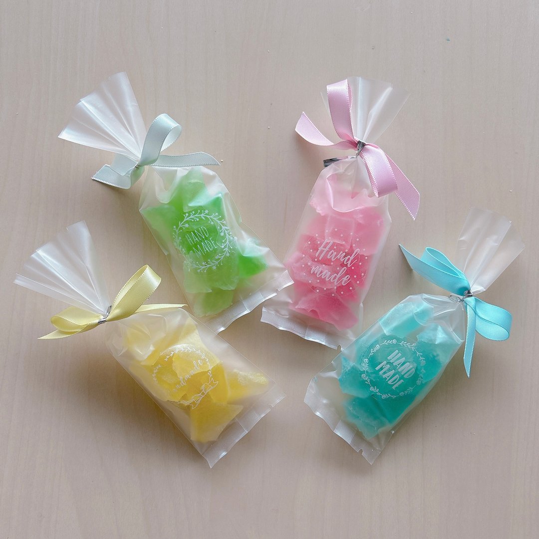 NIJI Cupcake 粉嫩水晶琥珀糖 - 蛋糕/甜点 - 新鲜食材 多色