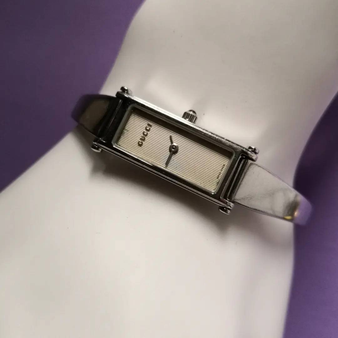 ~限时特价区~GUCCI 经典手环表 /石英表 特价6800 - 女表 - 其他金属 银色