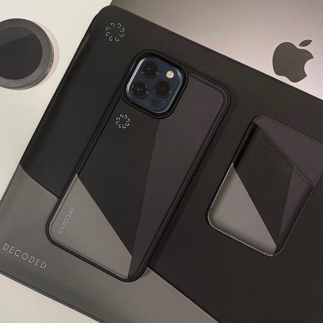 DECODE x Nike Grind | iPhone 12 系列手机壳 - 正黑色 - 手机壳/手机套 - 环保材料 黑色