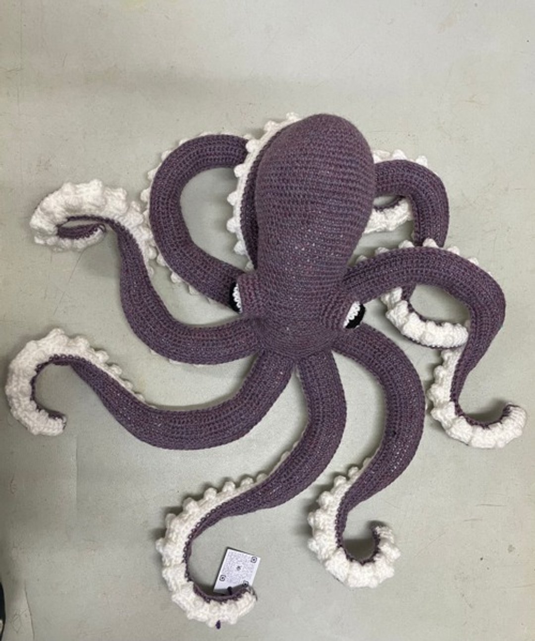 Crochet Sea Creatures Mega Size Octopus Amigurumi - 玩偶/公仔 - 棉 