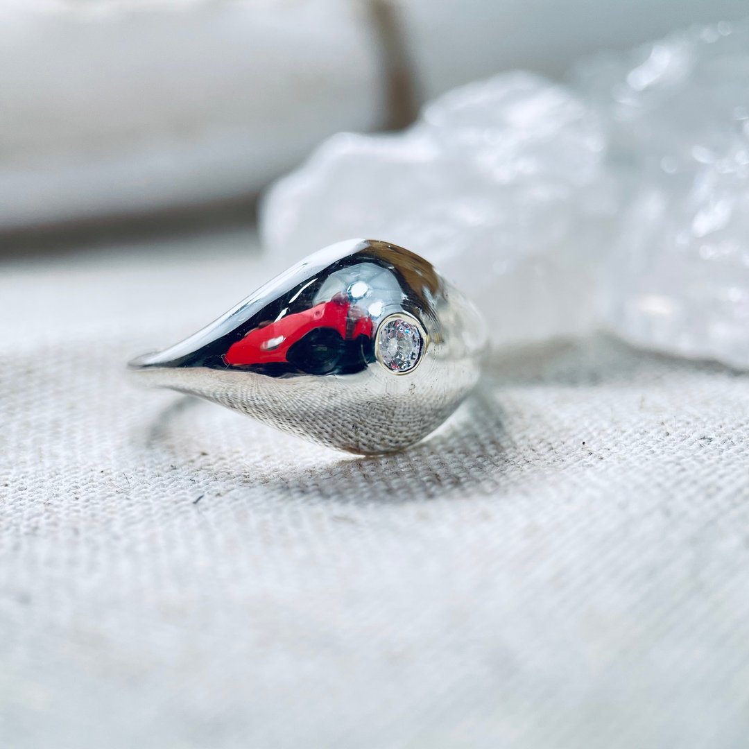 ghost ring 046 - 戒指 - 其他金属 银色