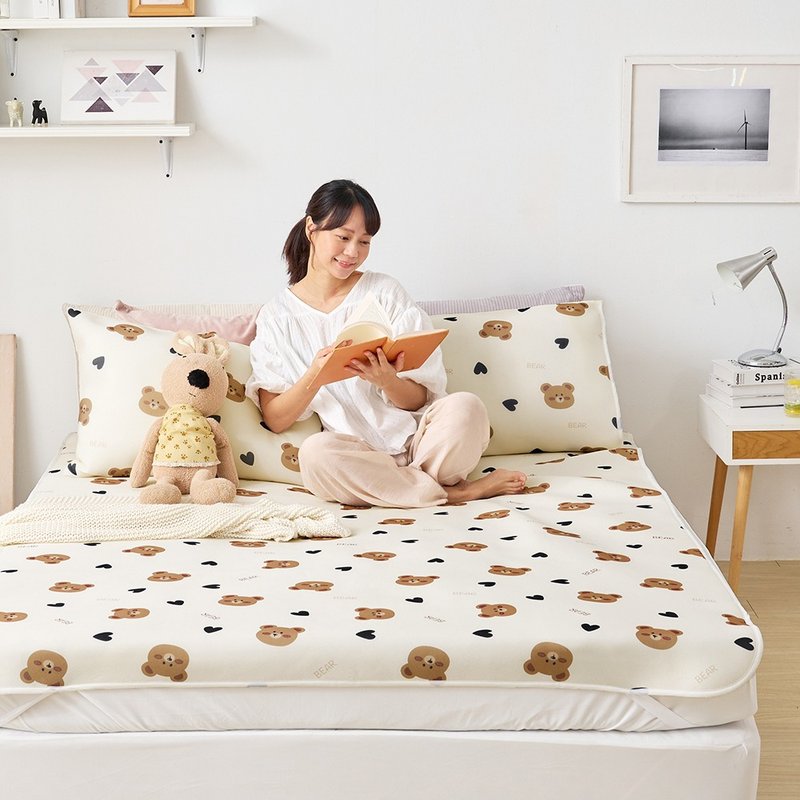 6D冰凉垫 / Cool-Fi 瞬间凉感 / 单人 / 双人 / 加大 / 小熊哈妮 - 寝具 - 其他材质 白色