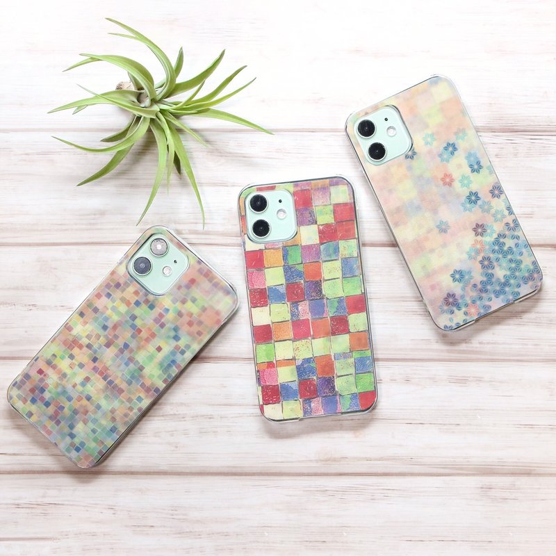 马赛克　3更改iPhone外壳 - 手机壳/手机套 - 塑料 白色
