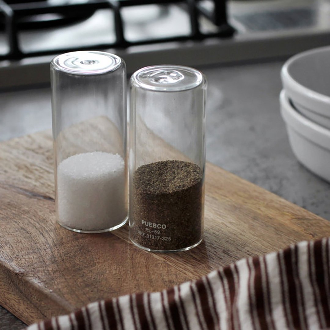 SALT & PEPPER SHAKER SET 玻璃胡椒盐罐组 - 调味罐/酱料瓶 - 玻璃 透明
