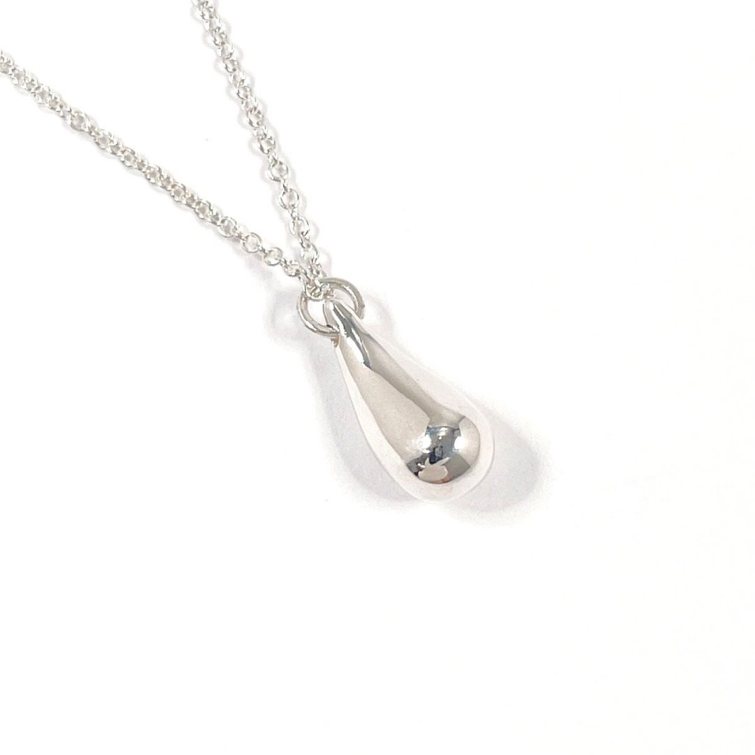【日本直运 二手美品】蒂芙尼 TIFFANY&Co. 项链 泪滴 艾尔莎·佩蕾蒂 925银 - 项链 - 纯银 银色