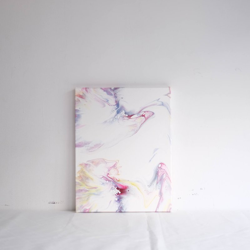 春花绽放 - 画框/相框 - 颜料 