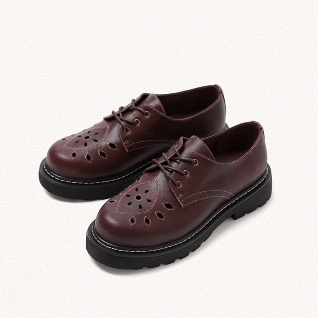 PRE-ORDER韓國品牌 MACMOC Tillda 3.5cm鞋跟樂福鞋 Wine - 其他 - 其他材质 