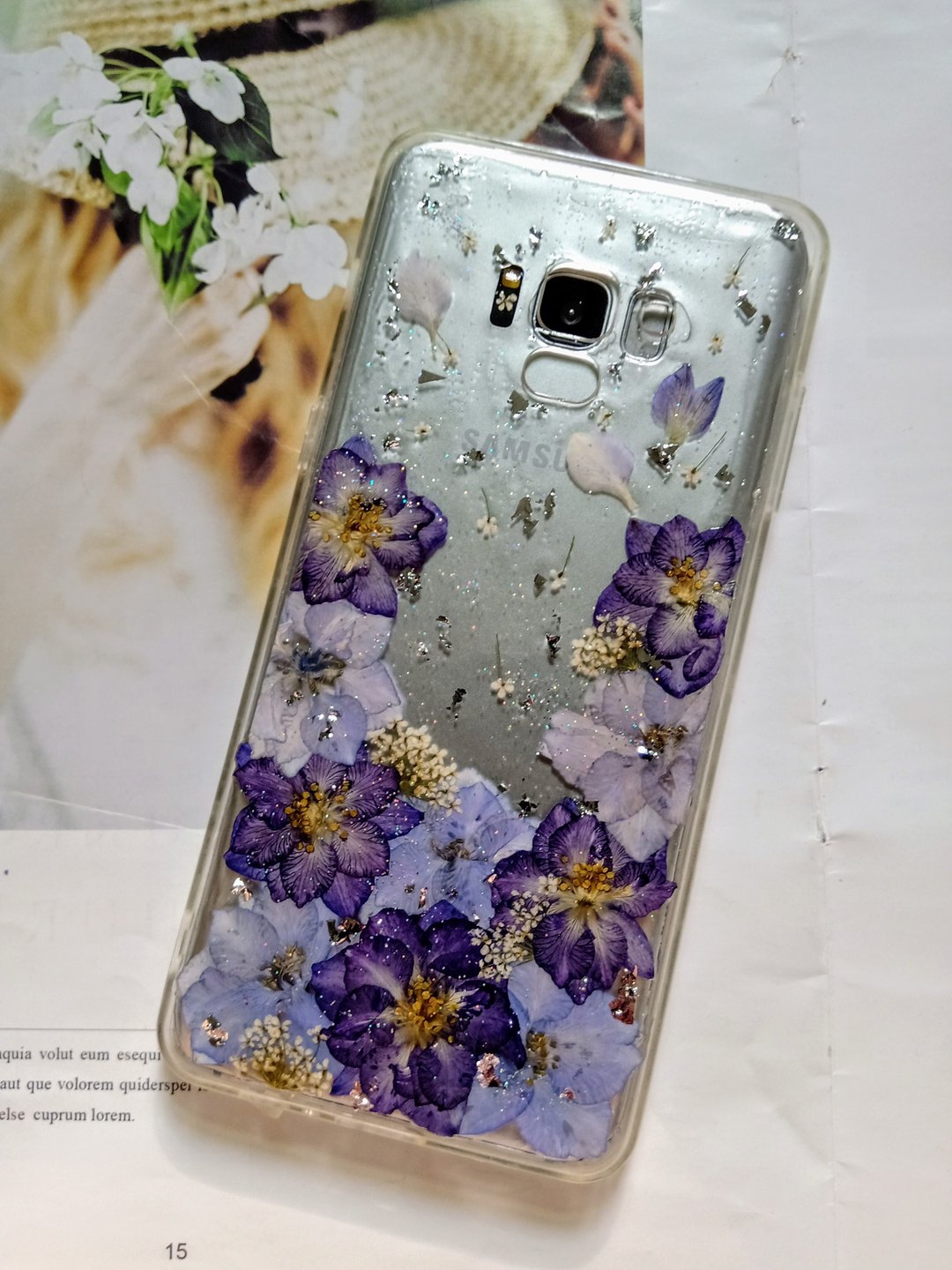 客户专属订单 : Pinkyyy, Samsung Galaxy A8 plus - 手机壳/手机套 - 树脂 紫色