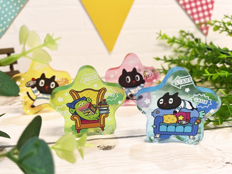 2023文博会 | Kuroro 星砖压克力立牌 ( 共四款 ) - 其他 - 压克力 多色