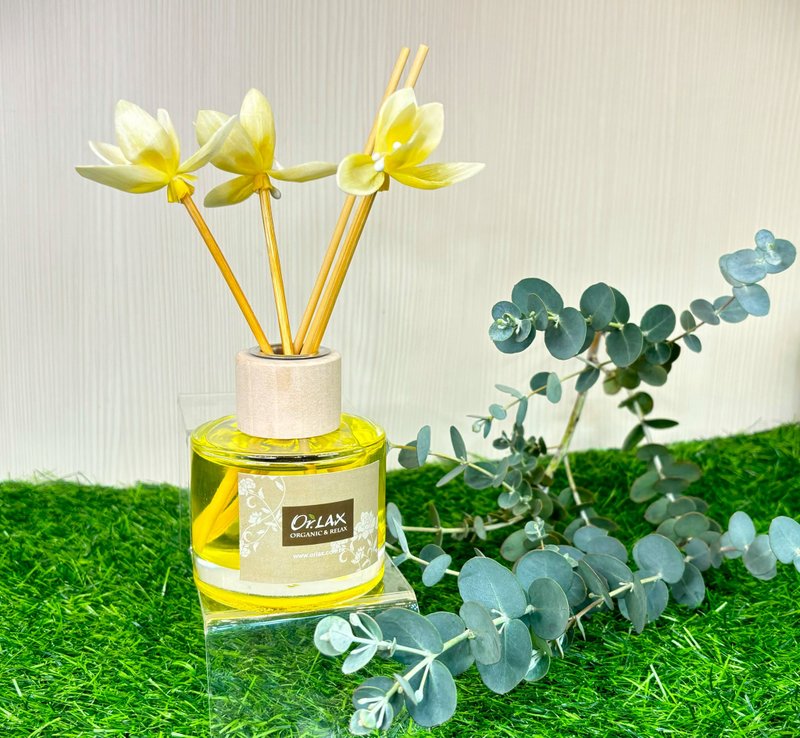 【Orlax 花香气】好好微笑-天然精油扩香竹 - 香薰/精油/线香 - 玻璃 