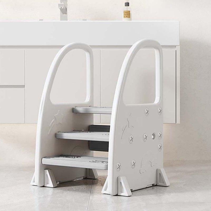 【成长学习育儿好物】星星洗手增高凳 儿童楼梯 儿童阶梯 阶梯凳 - 儿童家具 - 其他材质 