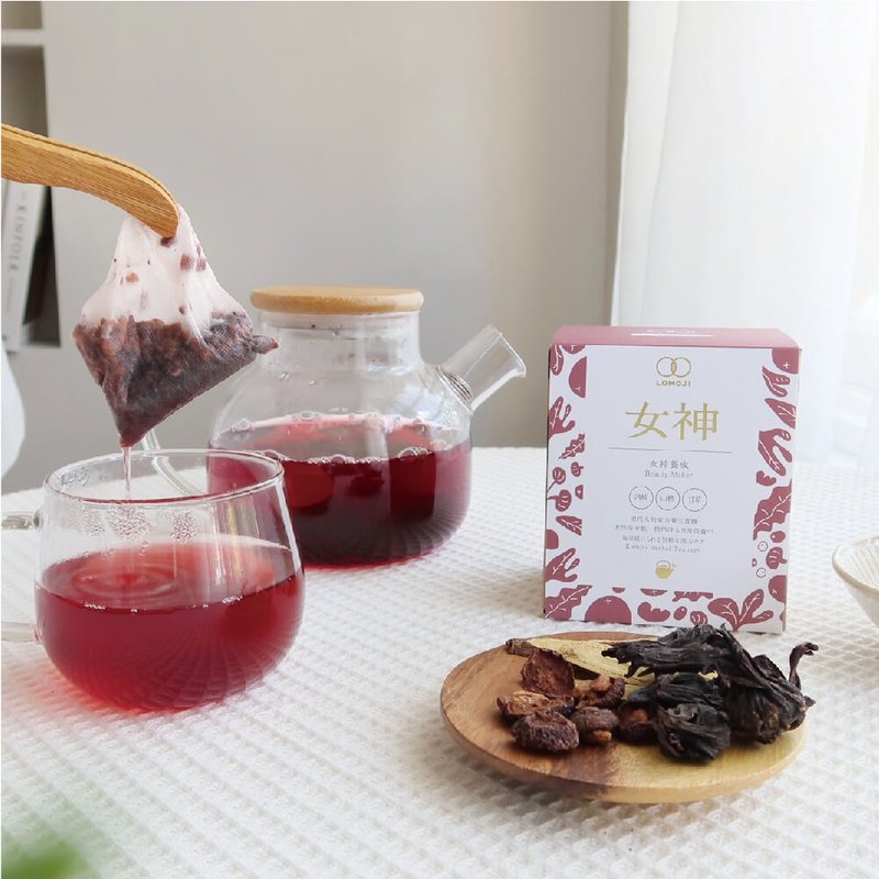 养颜美容【女神10入】汉方茶 | 洛神 中药 养生 - 健康/养生 - 新鲜食材 透明