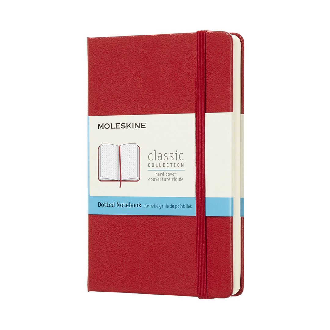 _勿上架_MOLESKINE 经典红色硬壳笔记本 口袋型 点线 - 烫金服务 - 笔记本/手帐 - 纸 红色