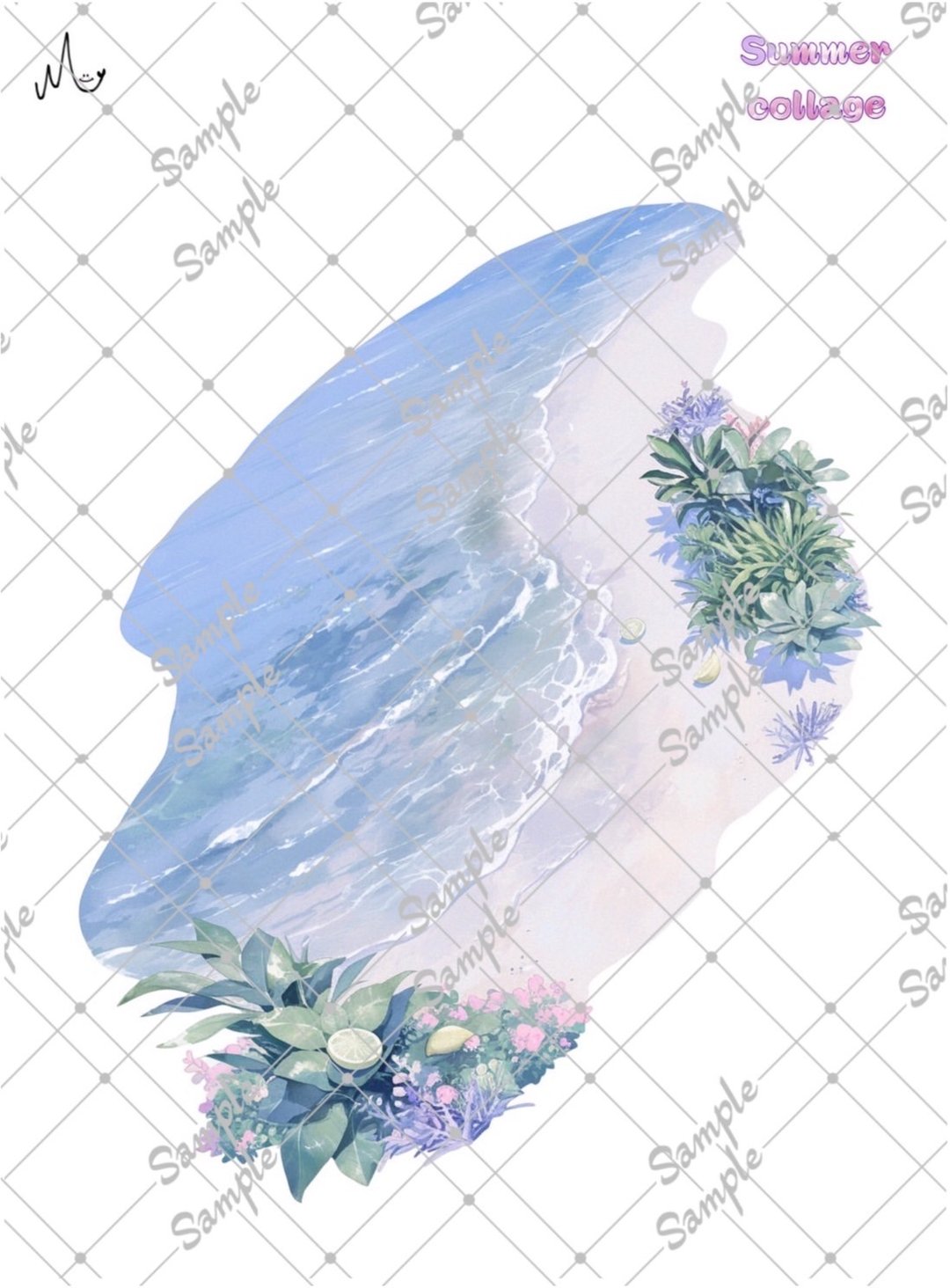 原创角色贴纸限时夏季系列至8月10日 - 贴纸 - 纸 