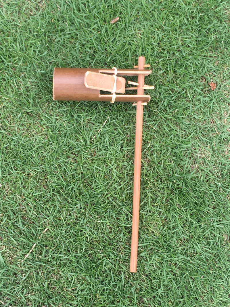 怀旧童玩-蕃薯鼓/麦芽鼓 - 玩具/玩偶 - 竹 咖啡色
