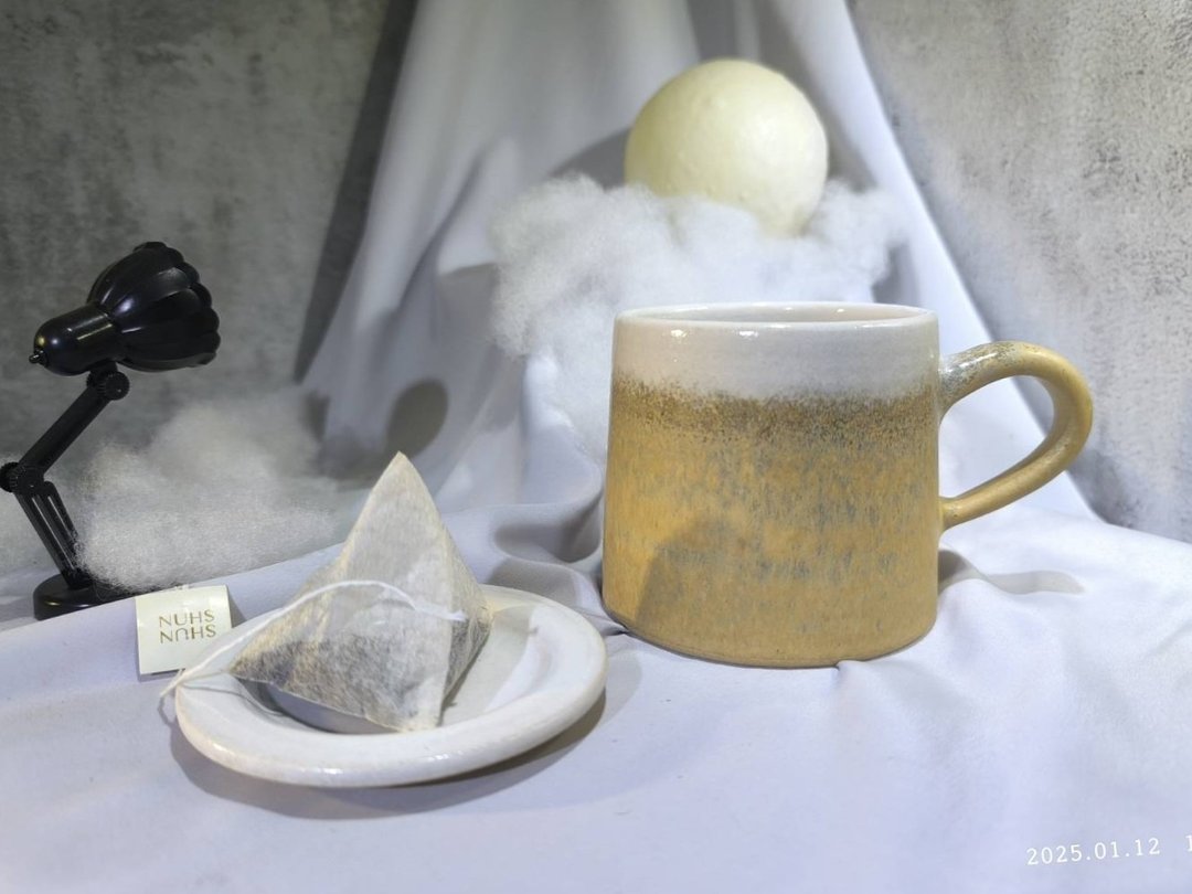 穗雨山形杯-约330ml,茶杯,马克杯,水杯,咖啡杯 - 咖啡杯/马克杯 - 陶 多色