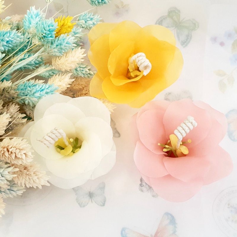 【青手作DIY】 新一代蜜蜡花捏塑 体验课程 - 下单前请先私讯预约 - 其他 - 其他材质 