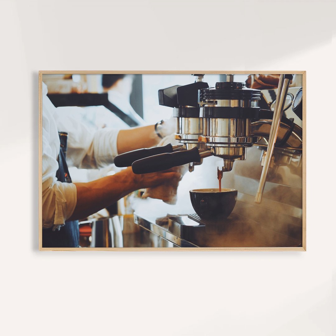 萃取瞬间 Espresso Flow / 咖啡冲煮摄影海报 / 无框画 挂画 - 海报/装饰画/版画 - 纸 