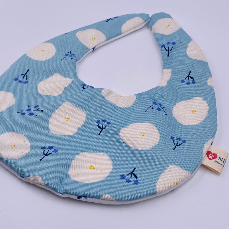 鸡蛋星星花束 二重纱 口水巾 设计款 弥月礼 - 围嘴/口水巾 - 棉．麻 多色