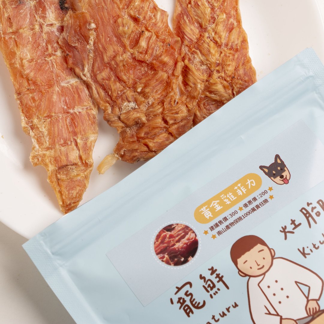 宠鲜灶脚－黄金鸡菲力 - 零食/点心 - 其他金属 蓝色