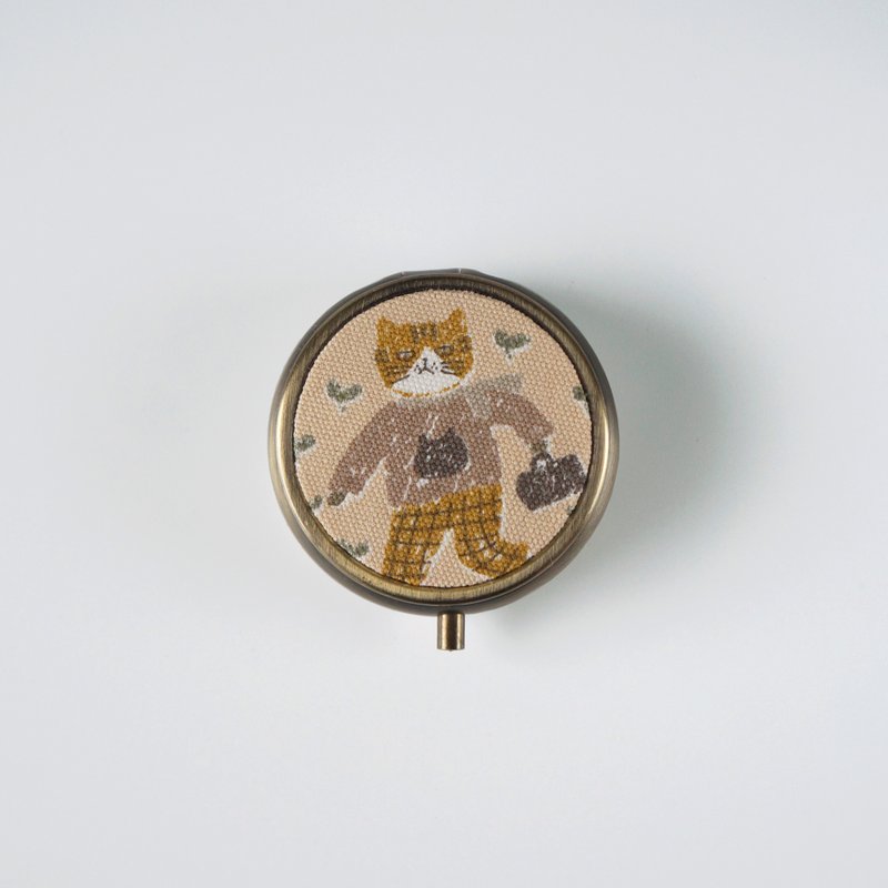 饰品盒 / 药盒 #猫任务 (复古版) - 收纳用品 - 其他金属 多色