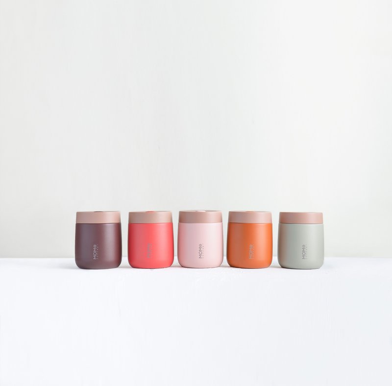 日本 MOMOCONCEPT 小立方保温杯 玫瑰金瓶身 260ml 5 色可选 - 保温瓶/保温杯 - 不锈钢 多色