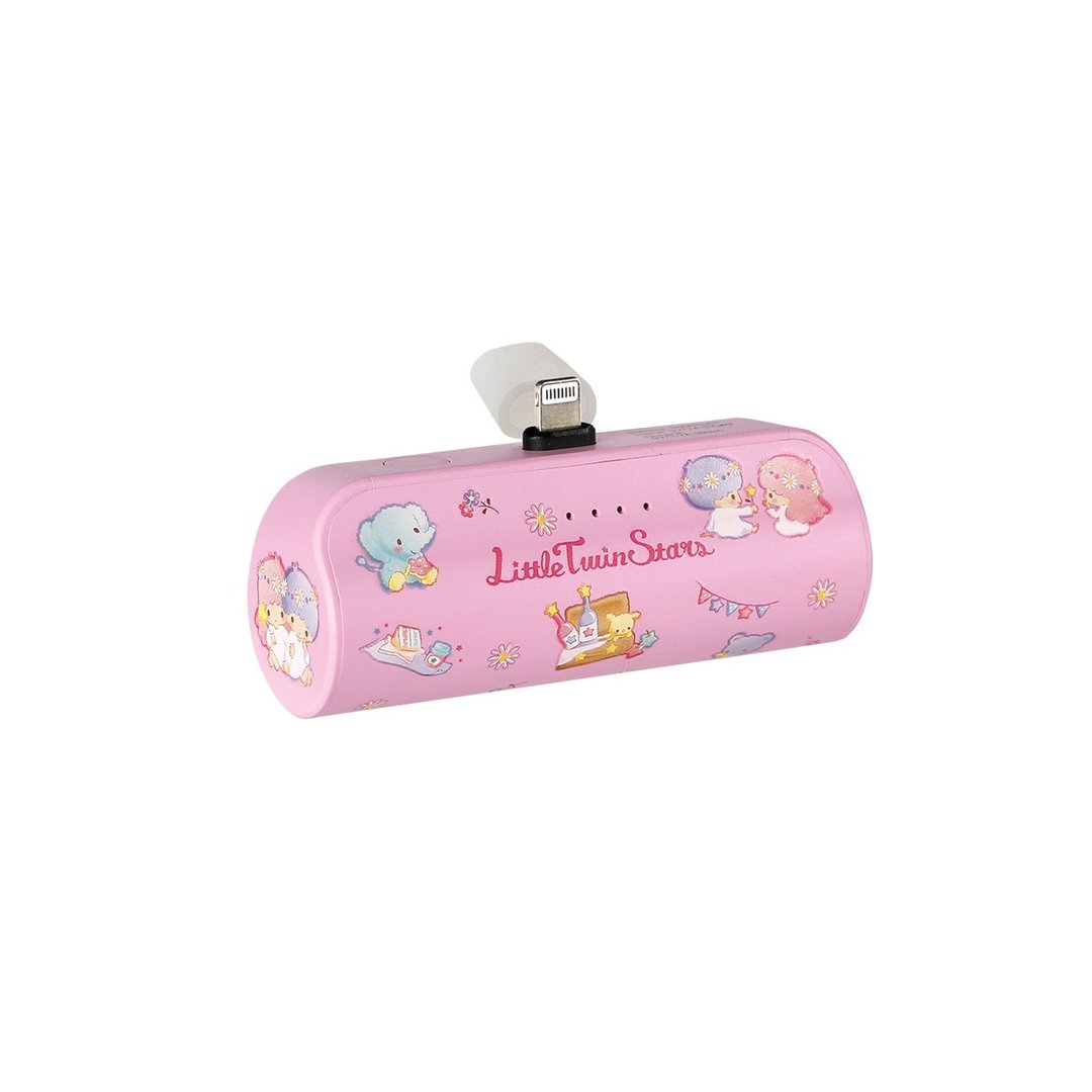5000mAh流动充电池连强光电筒 - Little Twin Stars - 充电宝/传输线 - 塑料 粉红色