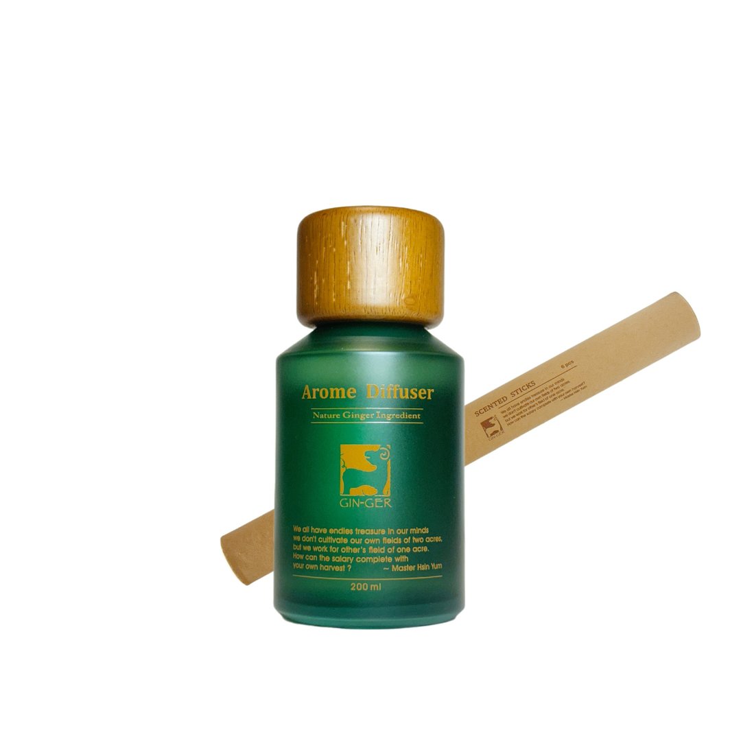 【GIN-GER】蝴蝶白姜花扩香瓶 200ml - 香薰/精油/线香 - 精油 