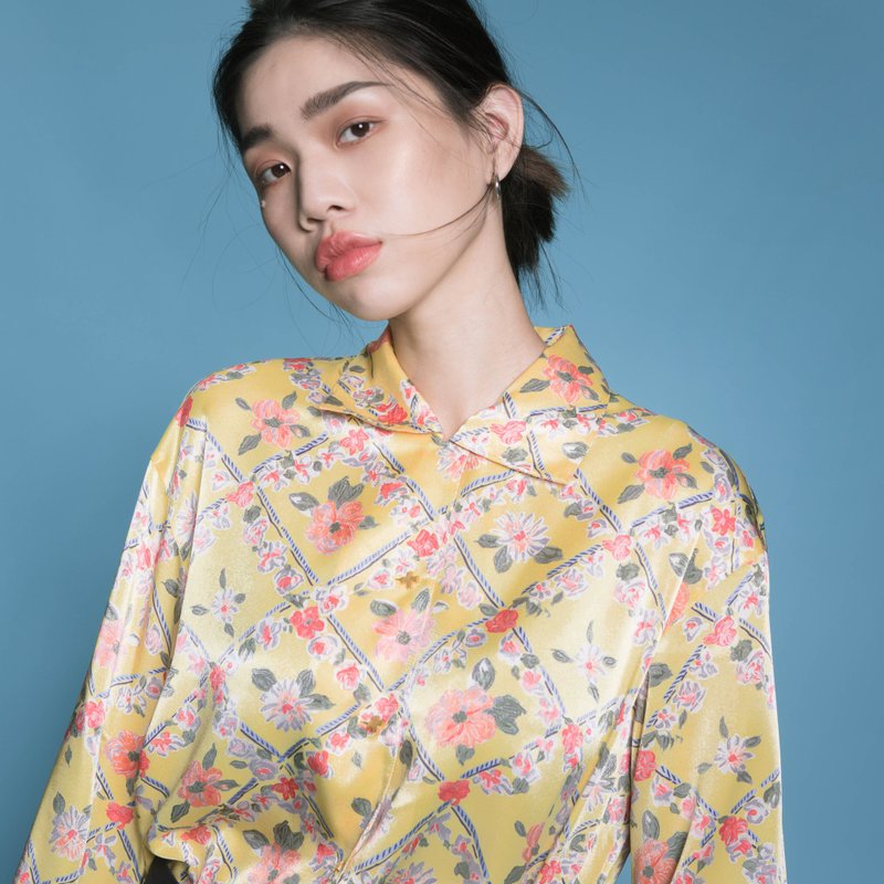 出外日  |  巴洛克古着衬衫 - 女装衬衫 - 其他材质 