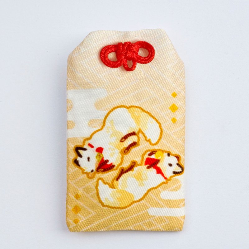 |招福|狐狸薰香御守 - 其他 - 聚酯纤维 黄色