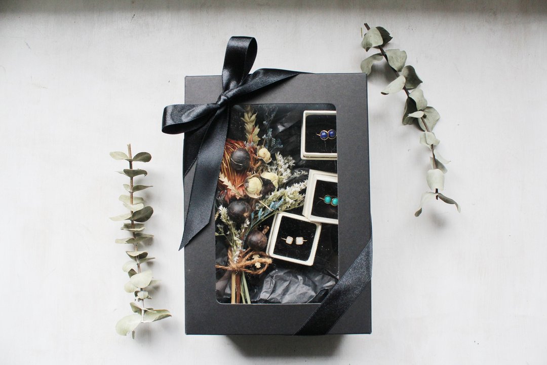 Goody Bag - 妆点生活花礼盒系列 - 项链 - 宝石 多色