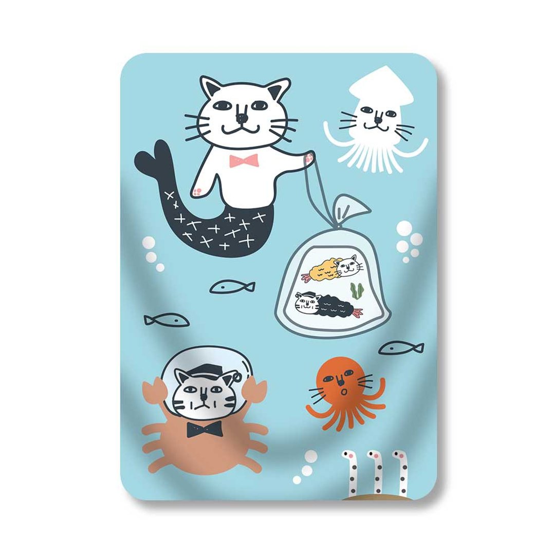 空调毯 冷气毯 毛毯 宠物毯 毯子 猫 - 被子/毛毯 - 其他材质 蓝色