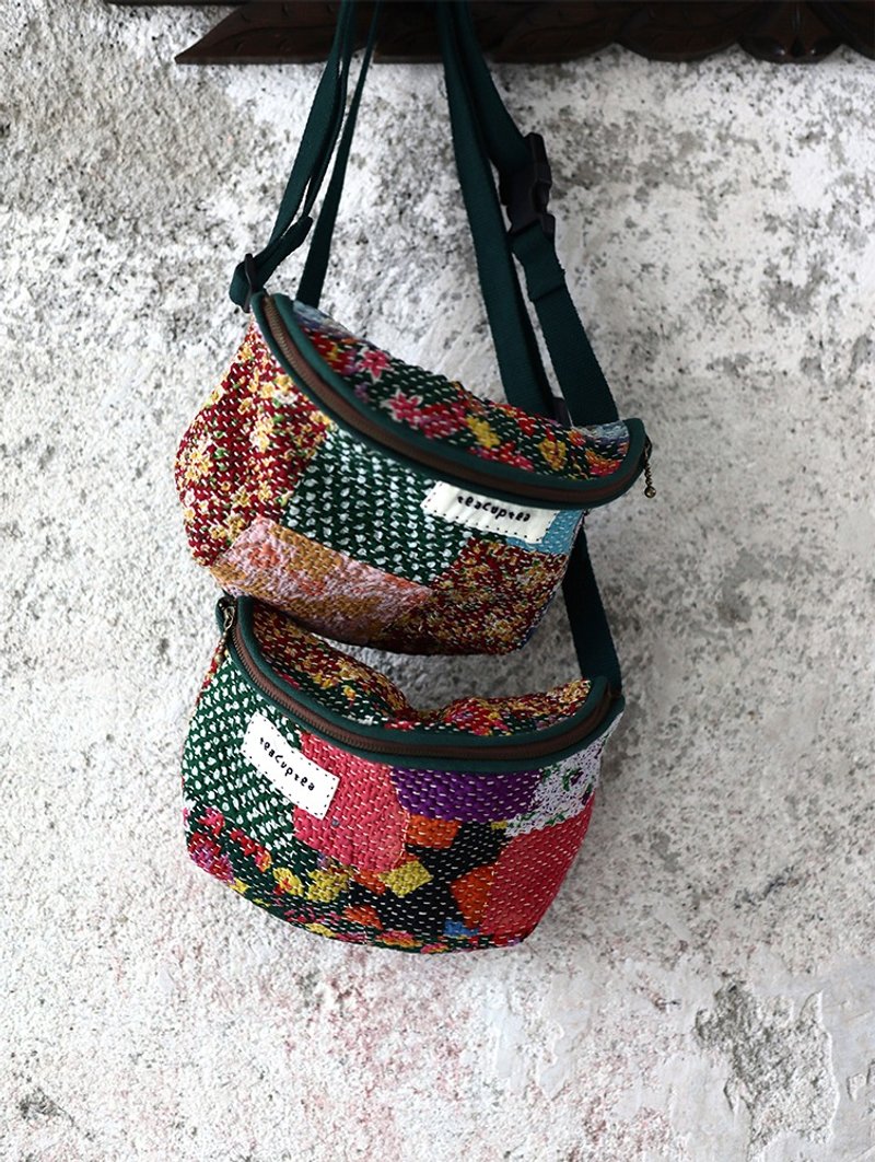 古布包 斜挎包腰包 - 侧背包/斜挎包 - 棉．麻 多色