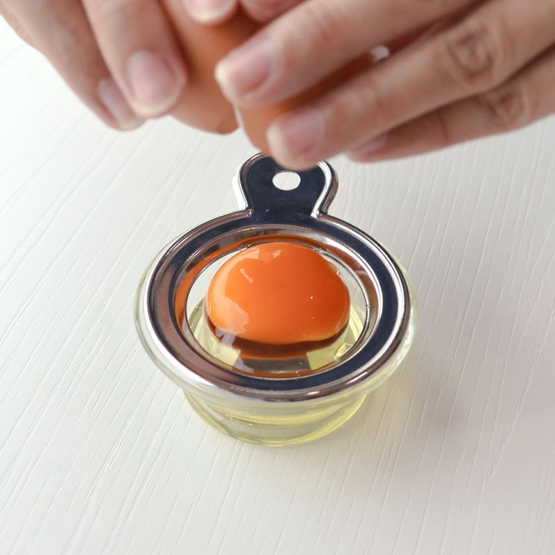 日本【SALUS 佐藤金属】蛋黄分离器 - 厨房用具 - 不锈钢 银色