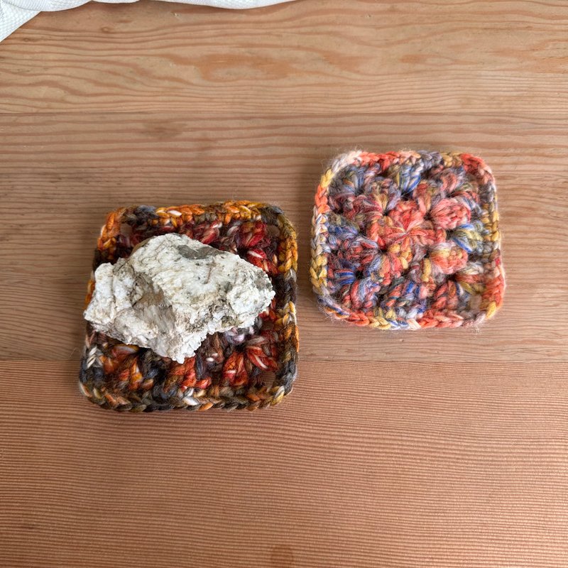 祖母格编织垫子 - 摆饰 - 其他人造纤维 多色