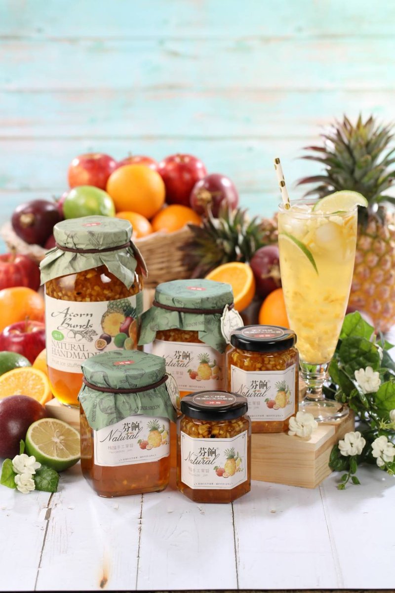 天然手工果酱-冰酿水果茶酱 (250g、550g、1100g) - 果酱/抹酱 - 新鲜食材 多色
