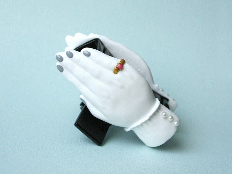 White blade removal hair clip white - 发饰 - 塑料 白色