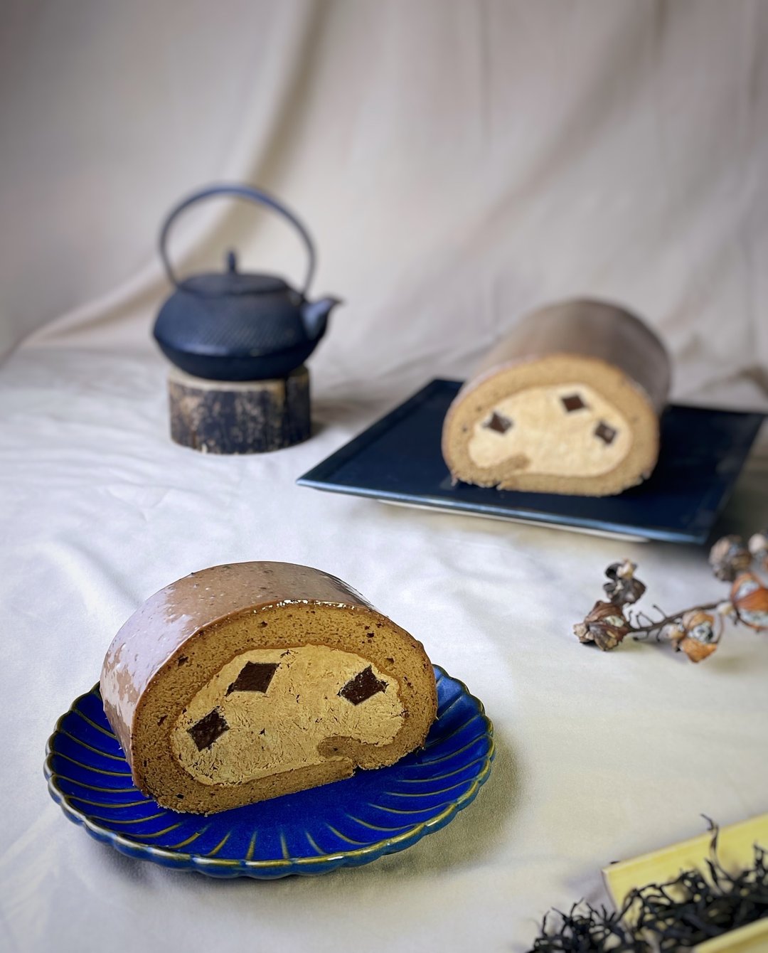 茶控的红玉红茶蕨饼生乳卷 - 蛋糕/甜点 - 新鲜食材 