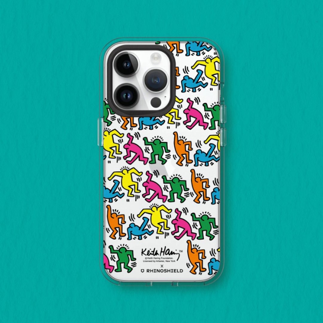 Clear透明防摔手机壳∣Keith Haring/跳舞的人 for iPhone - 手机配件 - 塑料 透明