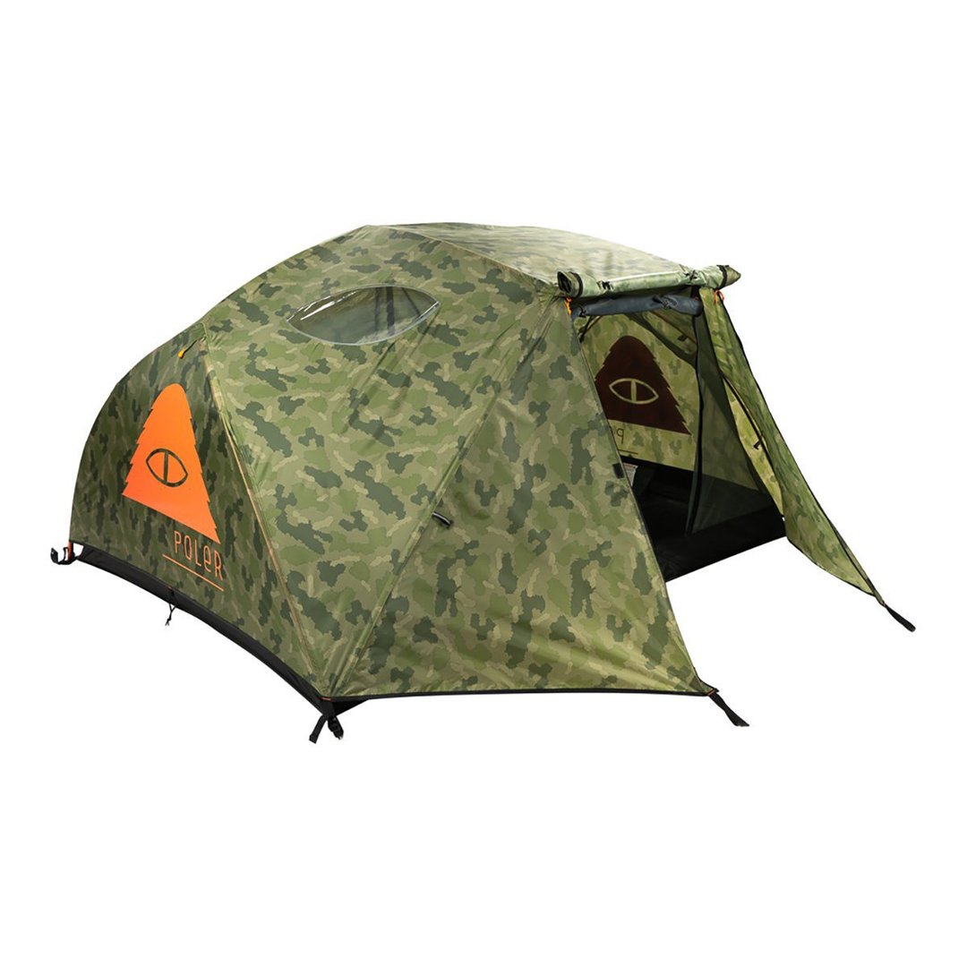 POLER TWO PERSON TENT 双人帐篷 迷彩.橘色 限量商品 - 露营用品 - 聚酯纤维 多色