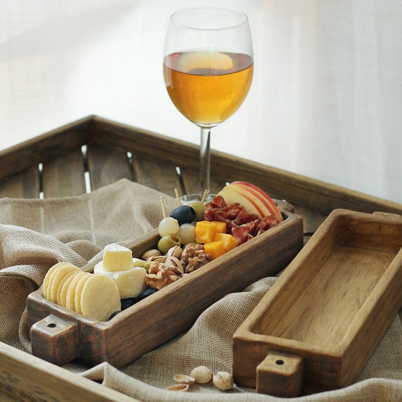 / 未来老件 /  深夜点心钵 - 盘子/餐盘/盘架 - 木头 咖啡色