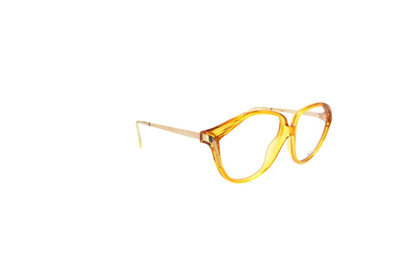 可加购平光/度数镜片 Saphira 4082 11 80年代奥地利制古董眼镜 - 眼镜/眼镜框 - 塑料 咖啡色