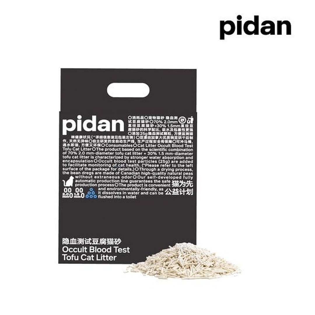 pidan 豆腐猫砂 隐血测试 (豆腐砂+隐血测试颗粒) 4包组 - 猫砂/猫砂垫 - 其他材质 金色