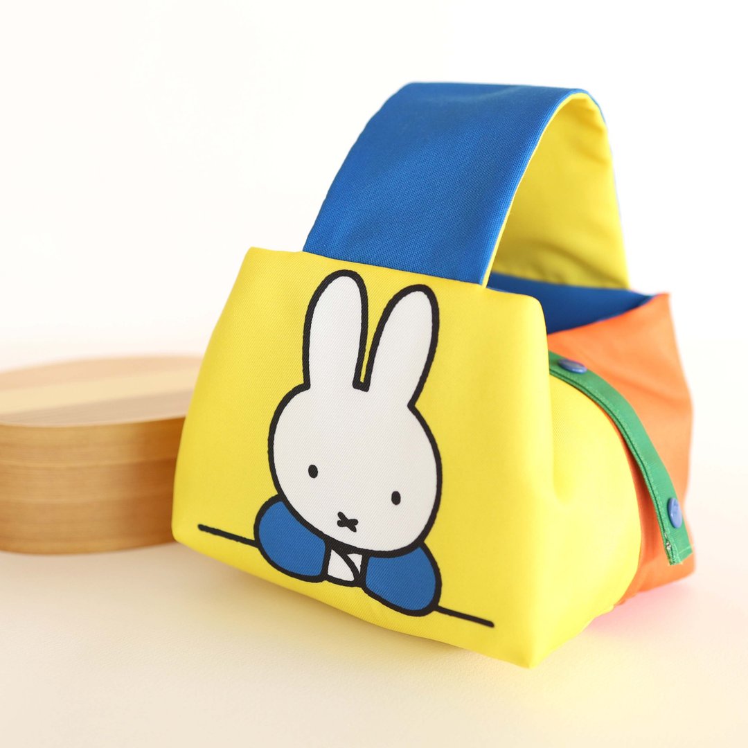Pinkoi x miffy 便当袋 - 手提包/手提袋 - 聚酯纤维 多色