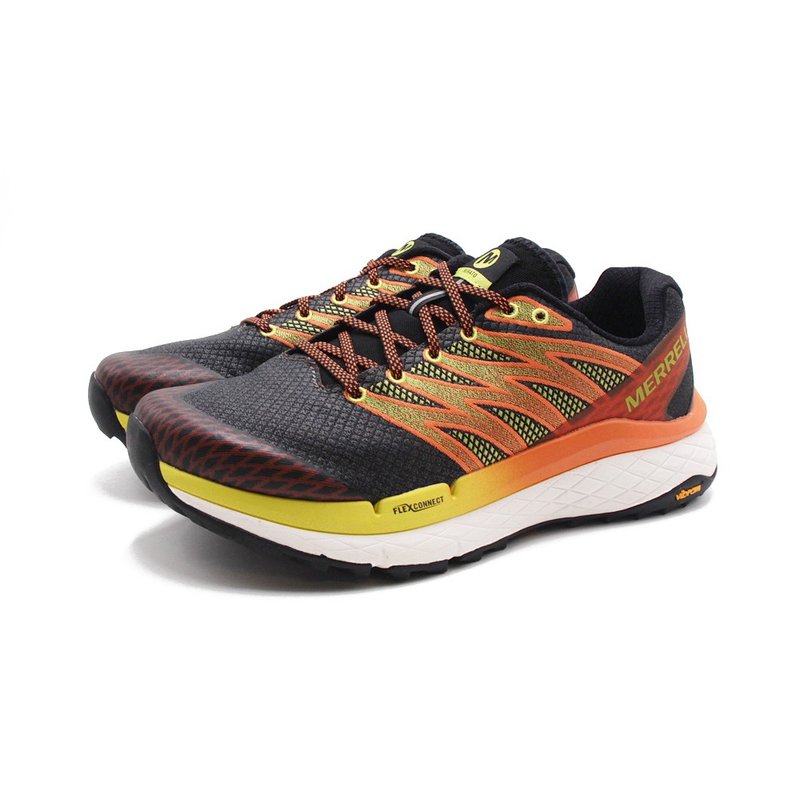 MERRELL RUBATO户外轻量缓震越野鞋 男鞋-橘黄 - 男款运动鞋/球鞋 - 其他材质 
