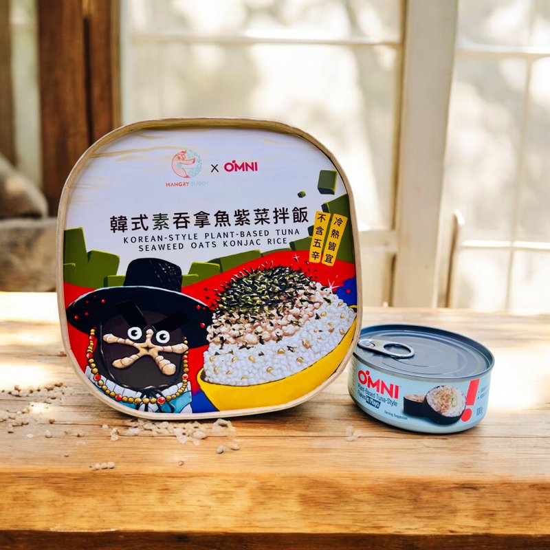 韩式素吞拿鱼紫菜拌燕麦蒟蒻饭 - 料理包 - 其他材质 
