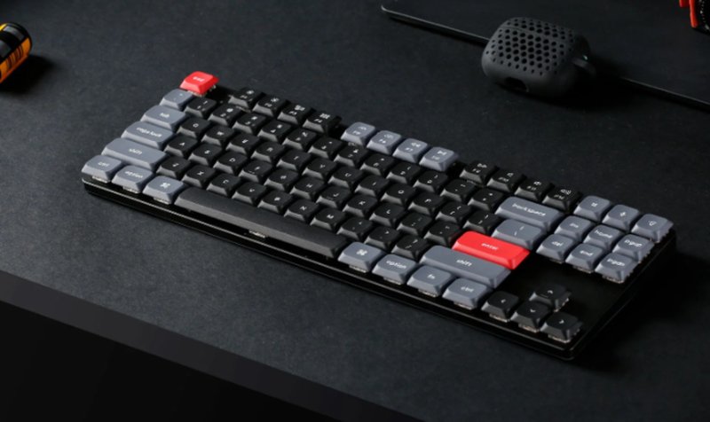 Keychron K1 Pro QMK/VIA 无线定制机械键盘 - 电脑配件 - 铝合金 黑色