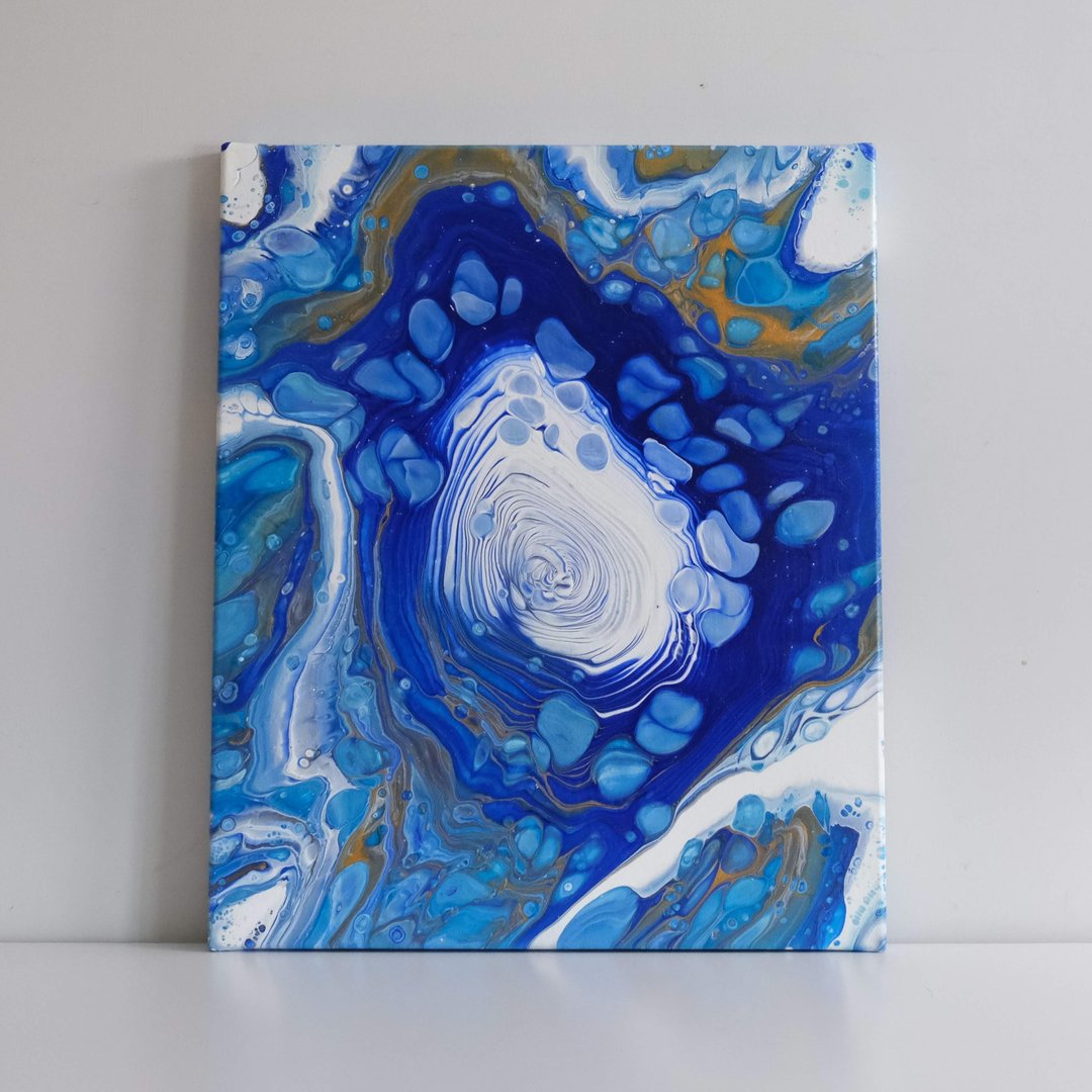 智慧之流 - 海报/装饰画/版画 - 颜料 
